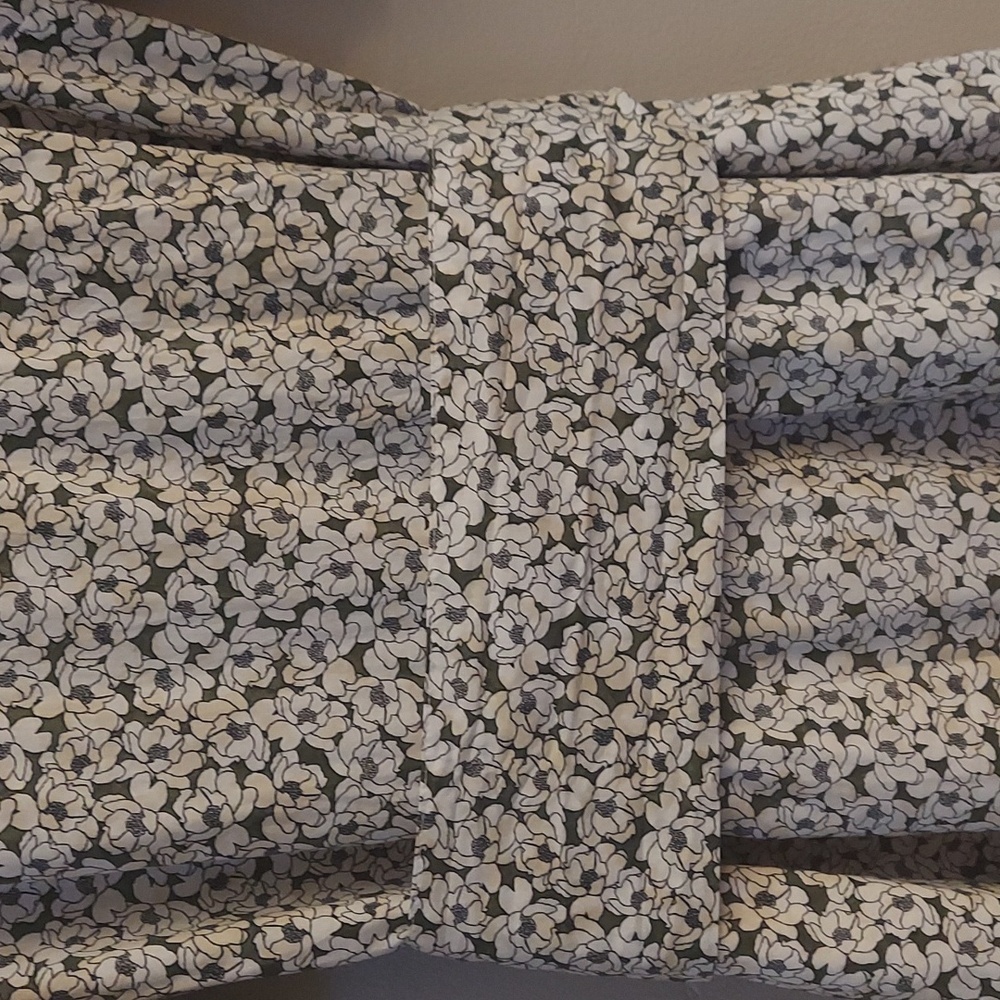 BANANA REPUBLIC FACTORY Floral Open Back A-Line Dress - Picture 3 of 12